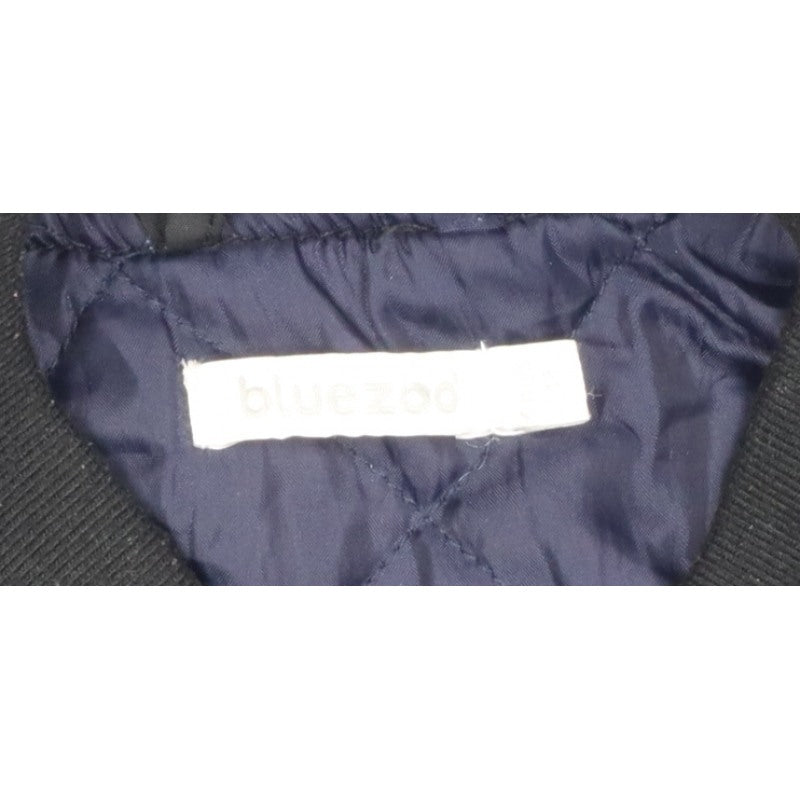 Bluezoo Boys Black Age 13 Bomber Jacket Padded Full Zip
