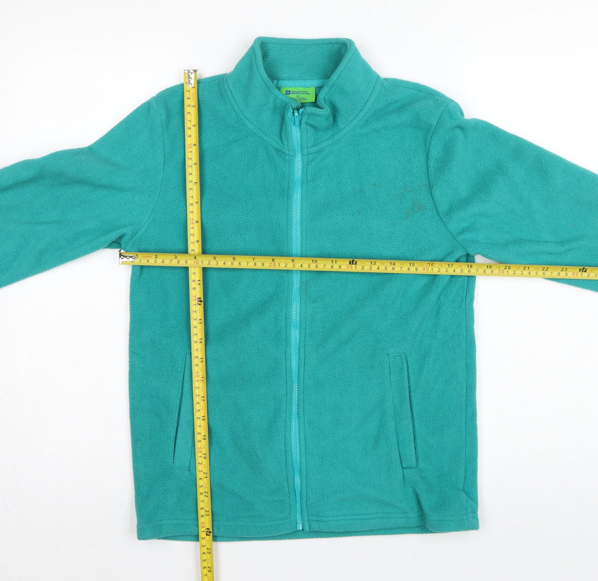 Mountain Warehouse Boys Green 13 Years 3-in-1 Fleece Jacket Full Zip