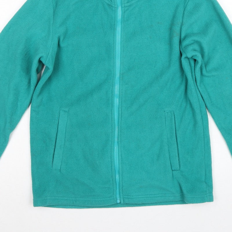 Mountain Warehouse Boys Green 13 Years 3-in-1 Fleece Jacket Full Zip