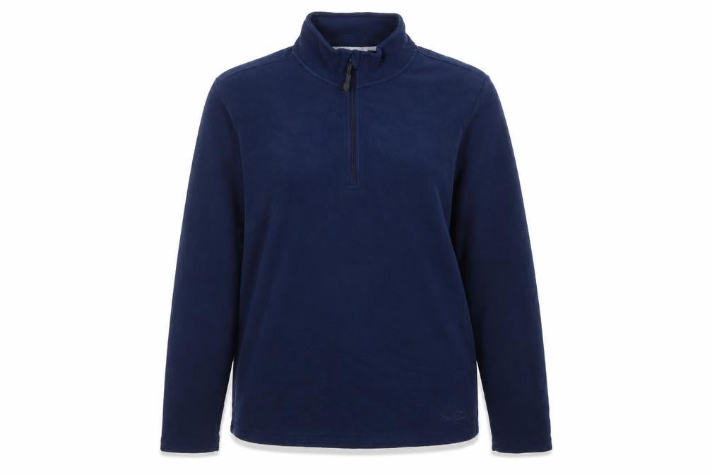 Peter Storm Women Blue UK 18 Pullover 1/4 Zip Fleece Sweatshirt