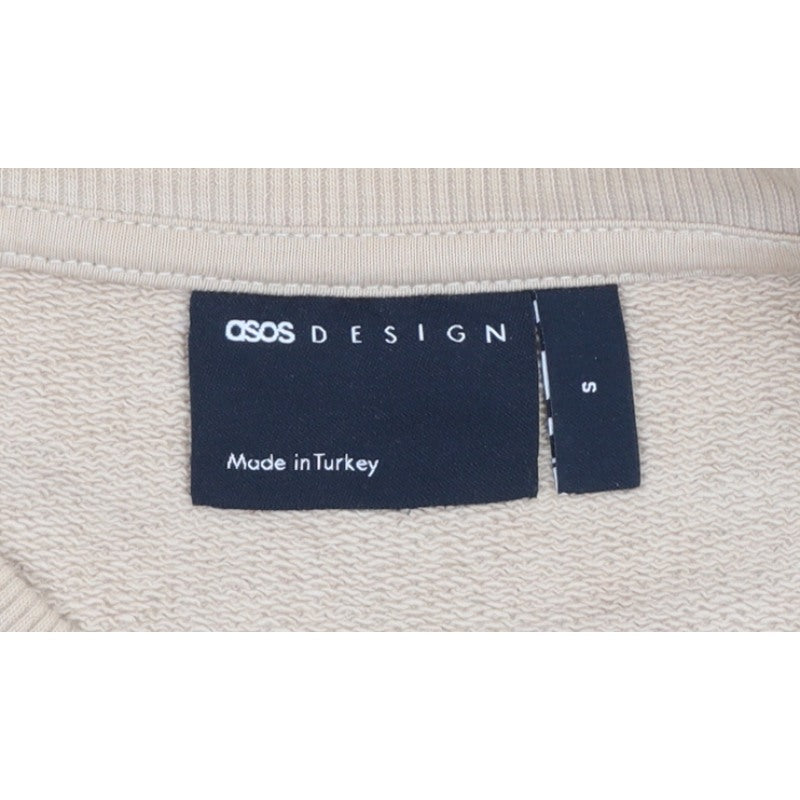 ASOS Design Men’s Multicoloured S Logo Colour Block Sweatshirt