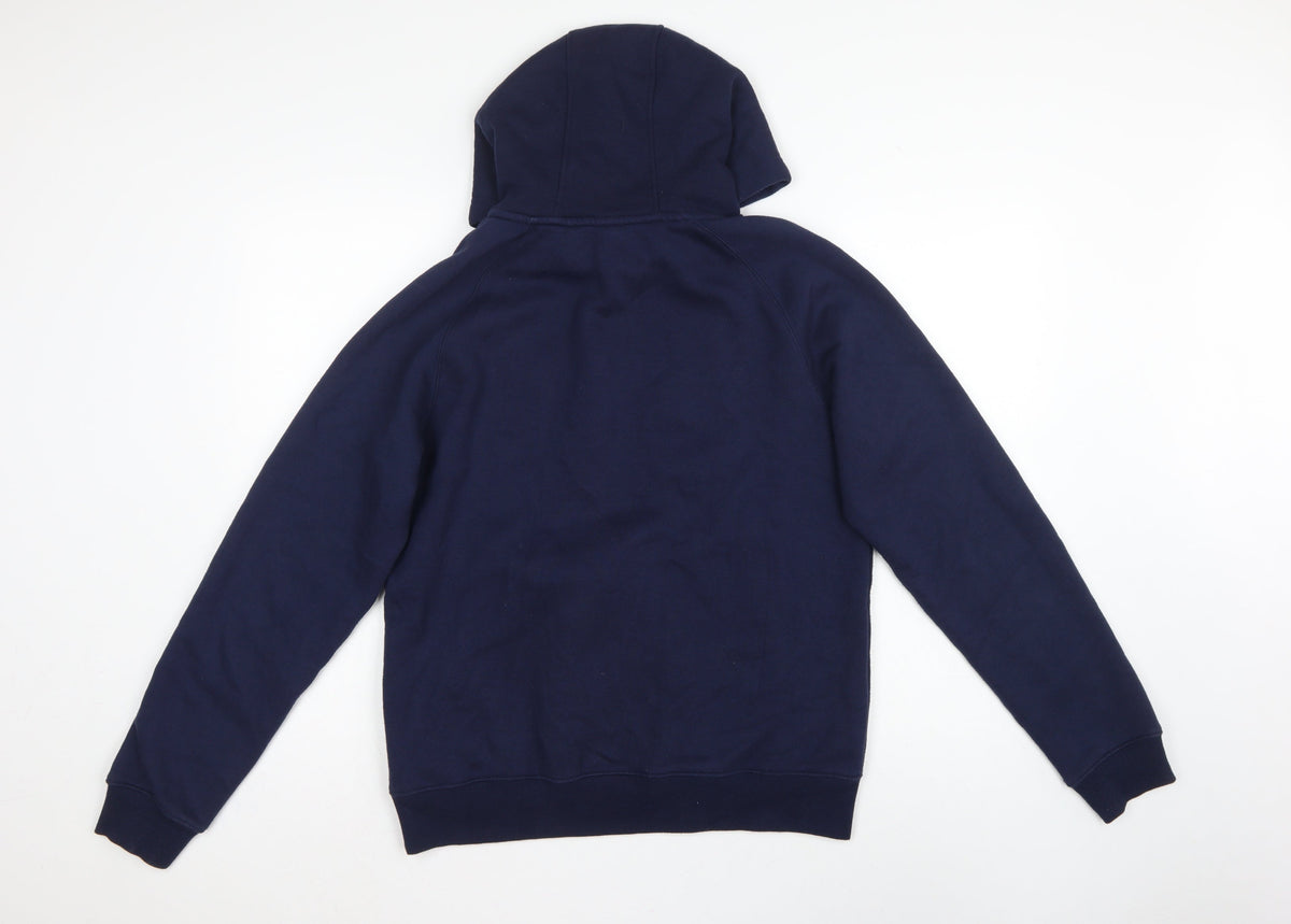 Brand and care label for UEFA Euro 2020 England Men's Blue M Pullover Hoodie Football