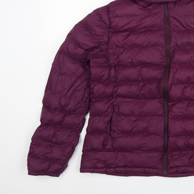 Mountain Warehouse Women's Purple UK 16 Hooded Puffer Jacket