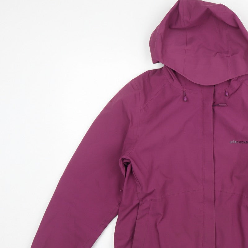 Ayacucho Women’s Purple M Yosemite Waterproof Hooded Rain Jacket