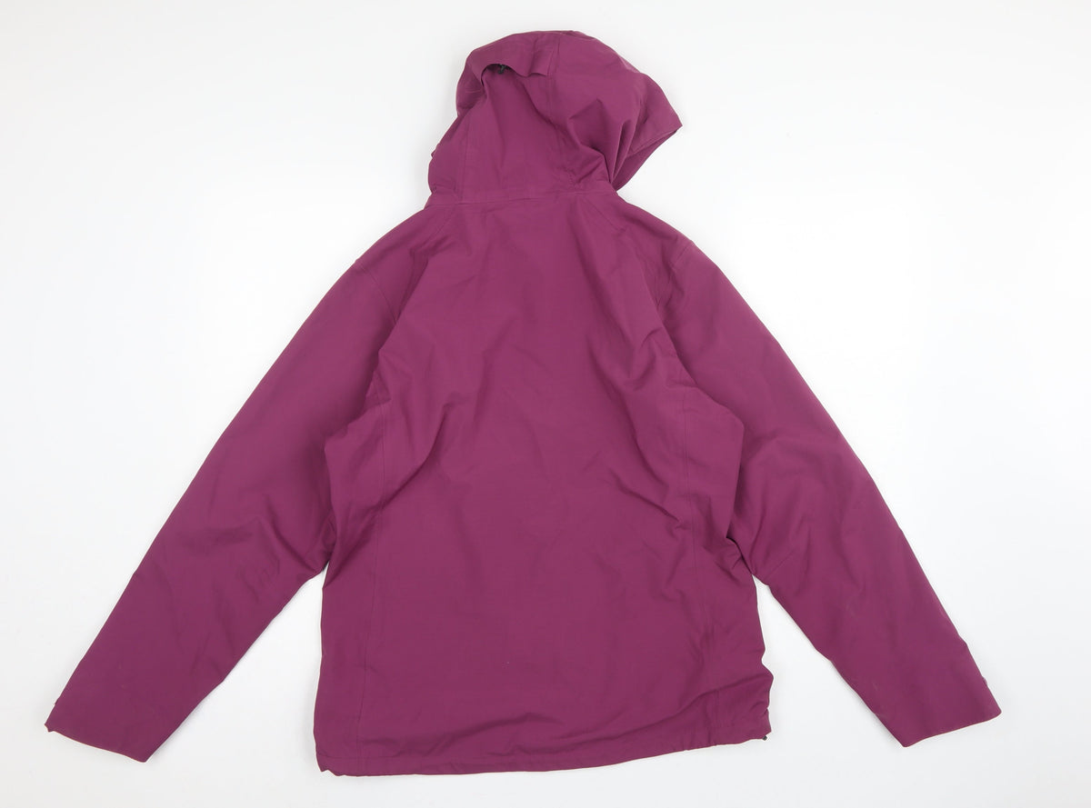 Ayacucho Women’s Purple M Yosemite Waterproof Hooded Rain Jacket
