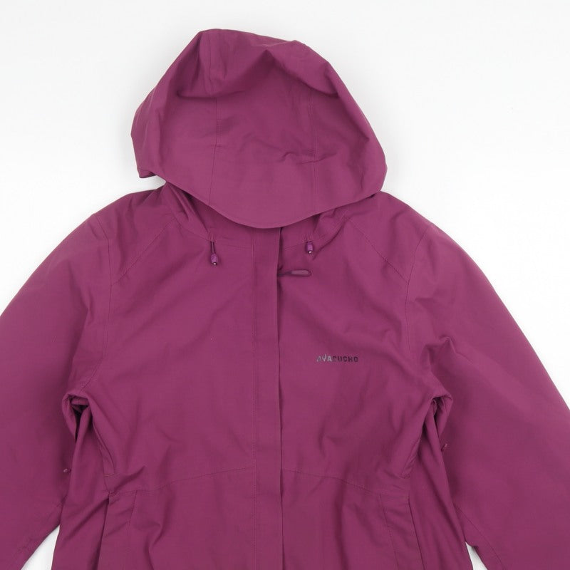 Ayacucho Women’s Purple M Yosemite Waterproof Hooded Rain Jacket