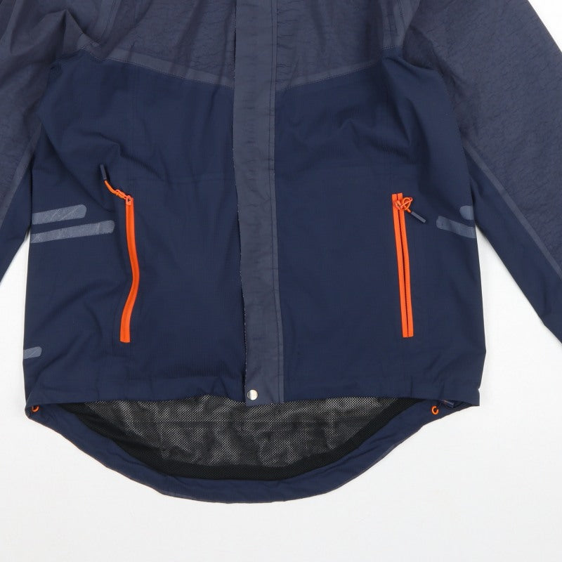 Boardman Men’s Navy M Windbreaker Cycling Jacket Reflective Full Zip