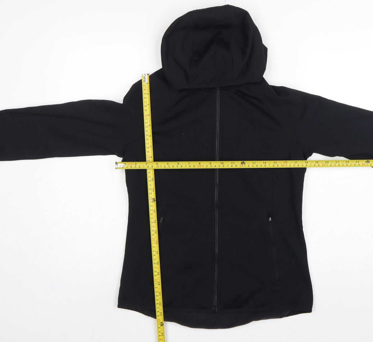 M&S Goodmove Women’s Black UK 12 Hooded Softshell Zip Jacket