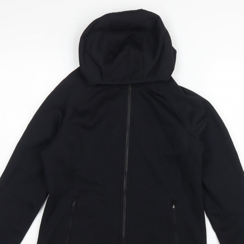 M&S Goodmove Women’s Black UK 12 Hooded Softshell Zip Jacket