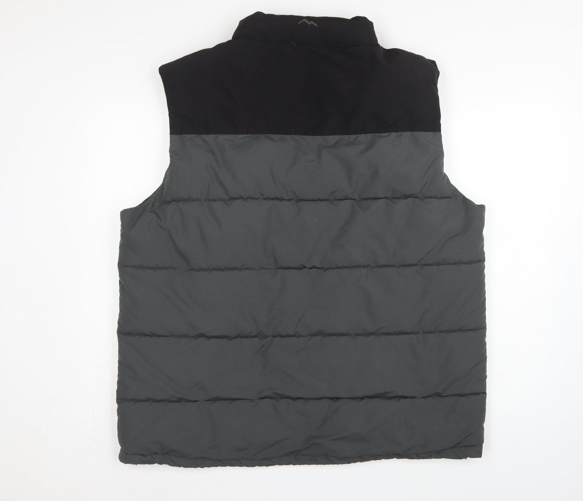 Peter Storm Men's Black Grey XL Puffer Bodywarmer Quilted Gilet