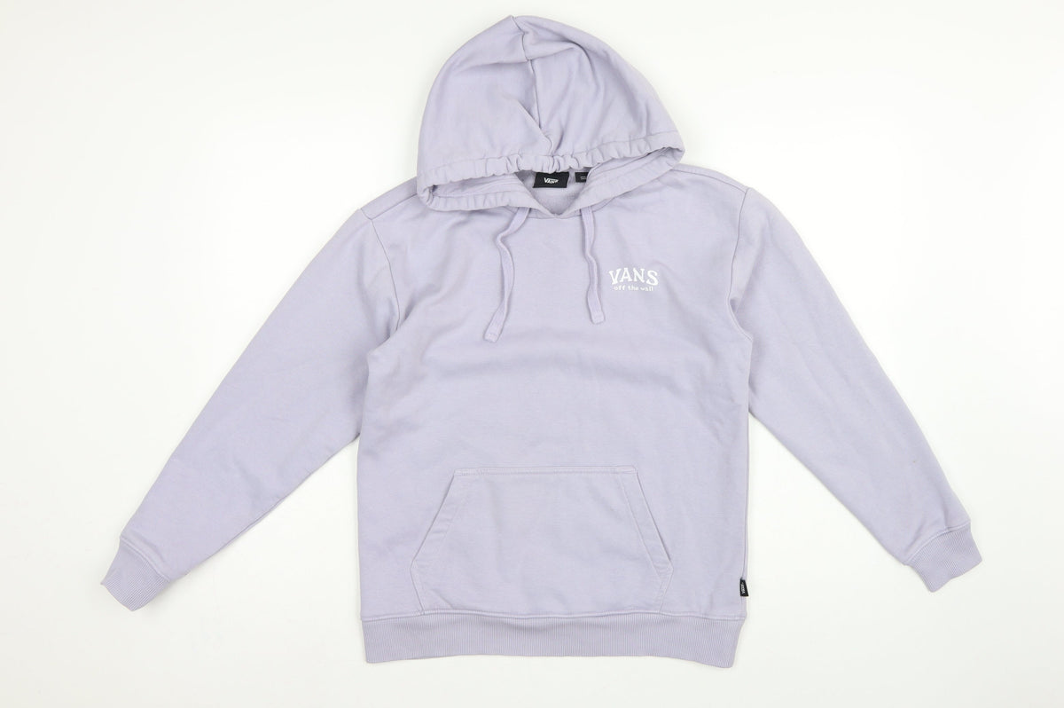 Vans Women’s Purple XS Pullover Hoodie Snake Logo Graphic Fleece