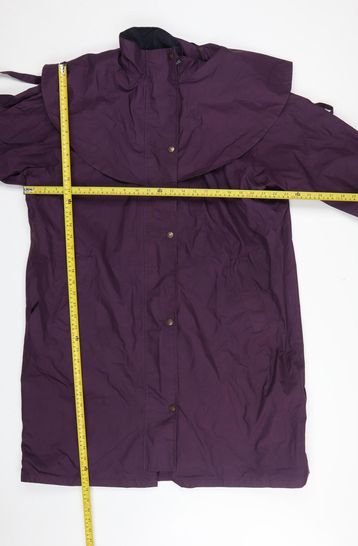 Target Dry Women’s Purple Size 16 Long Rain Coat Outdoor