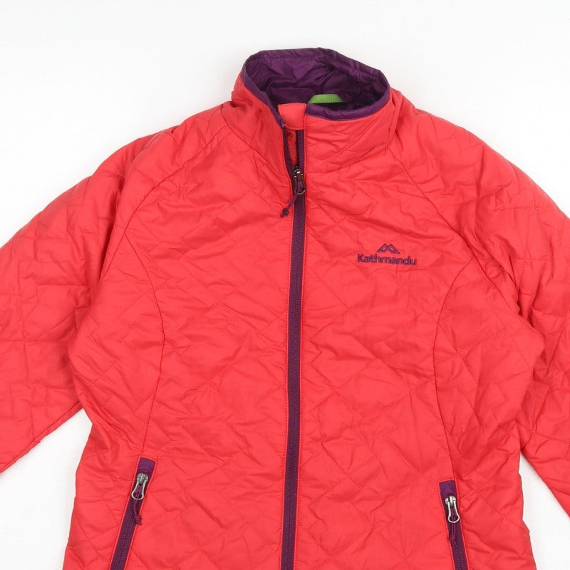 Kathmandu Women’s Red UK 10 InsuLITE Quilted Puffer Jacket