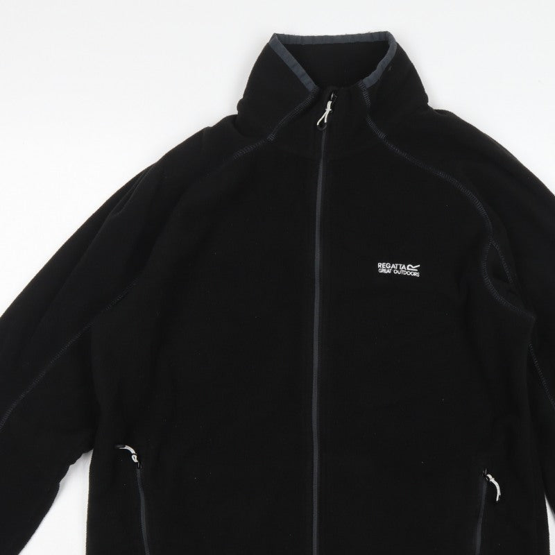 Regatta Men’s Black XL Full Zip Fleece Outdoor Jacket