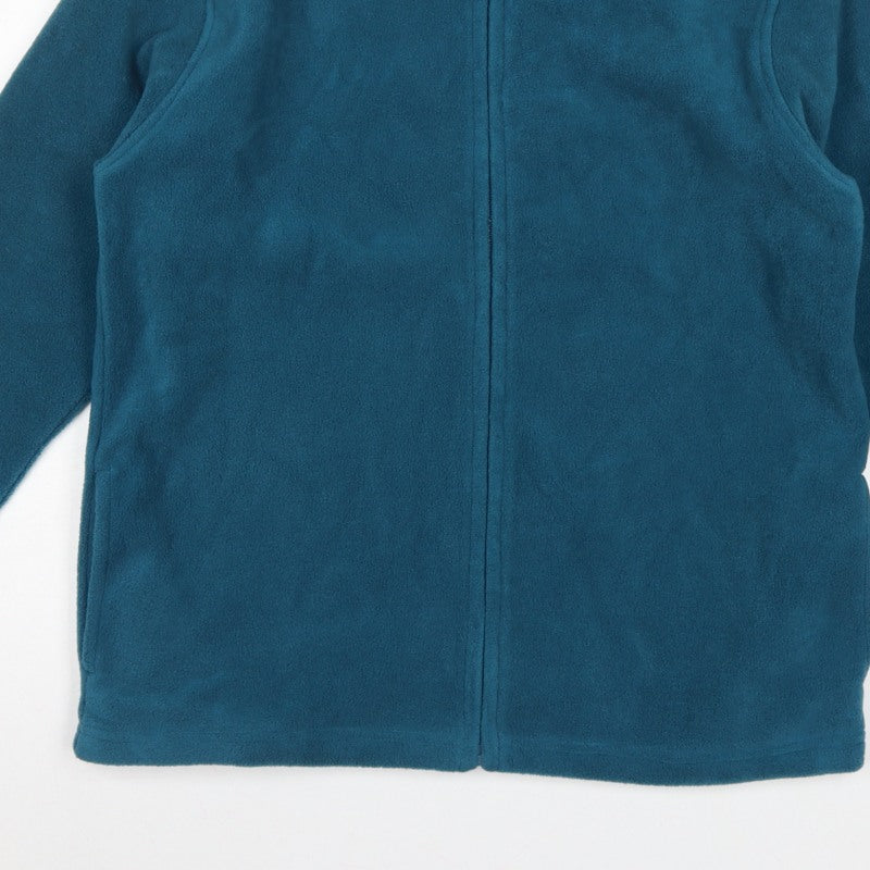 EWM Women’s Blue Fleece Jacket UK 14 Full Zip Collared