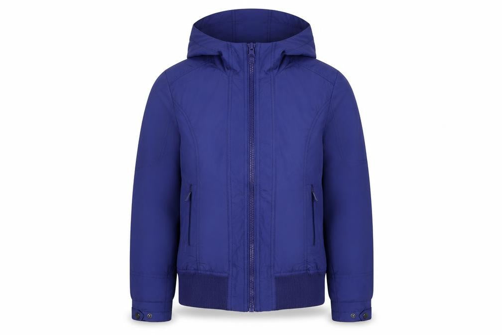 Next Women’s Blue Size 16 Hooded Bomber Jacket Full Zip