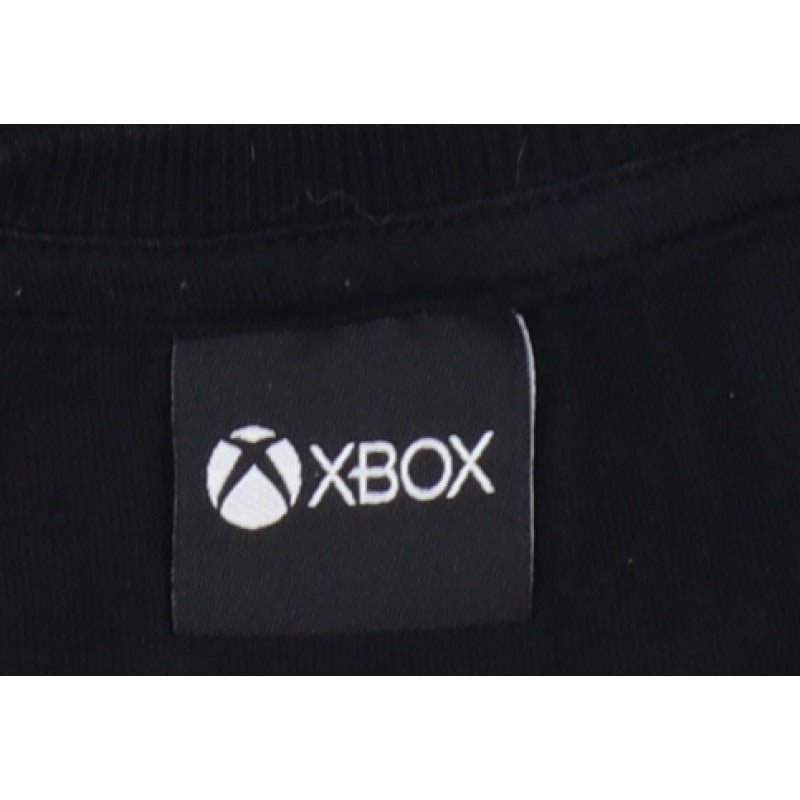 Xbox Boys Black 12 Years Long Sleeve Sequin Logo T-Shirt Top