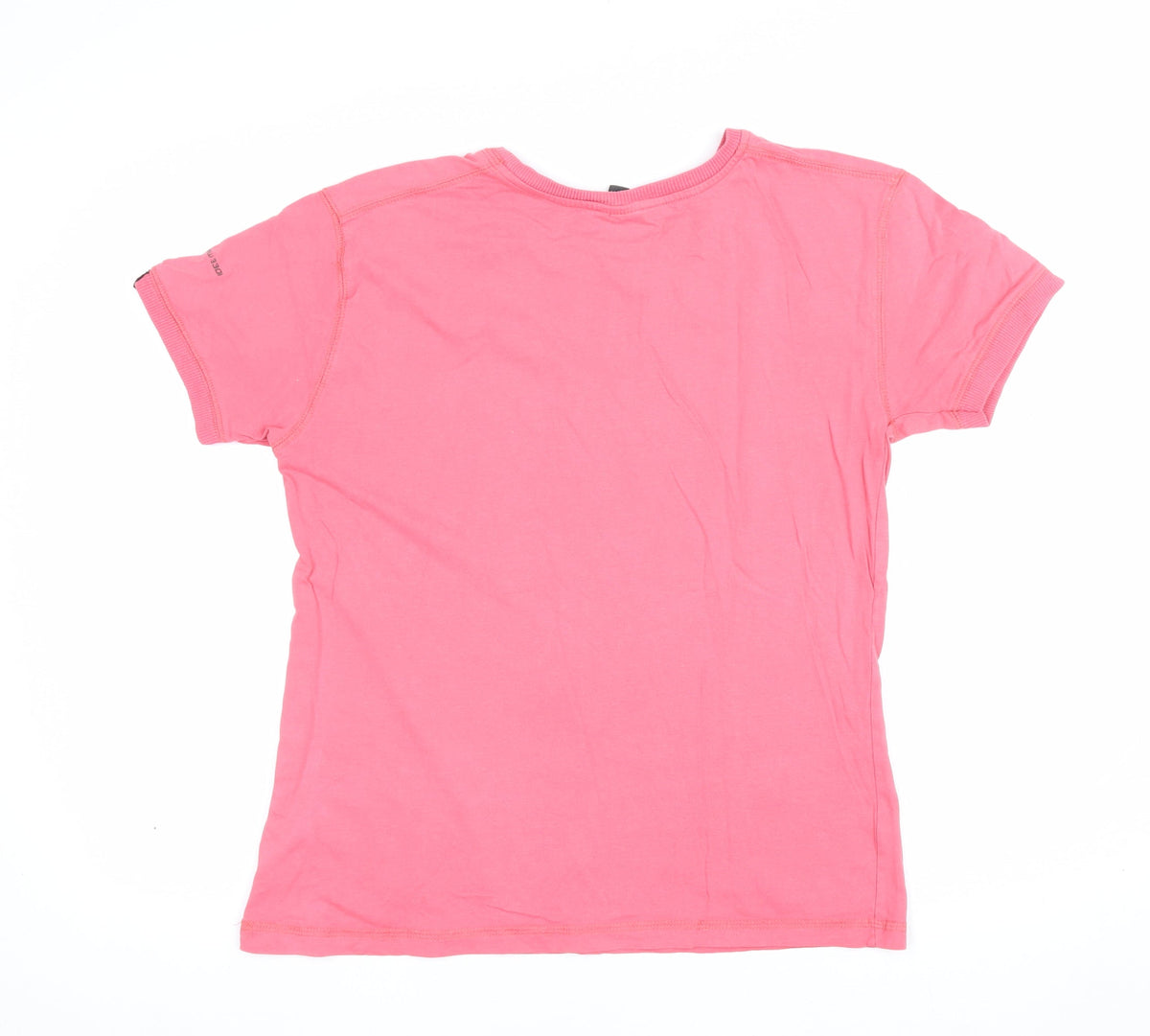 G-Star Men’s Pink M Graphic Logo Crew Neck Short Sleeve T-Shirt
