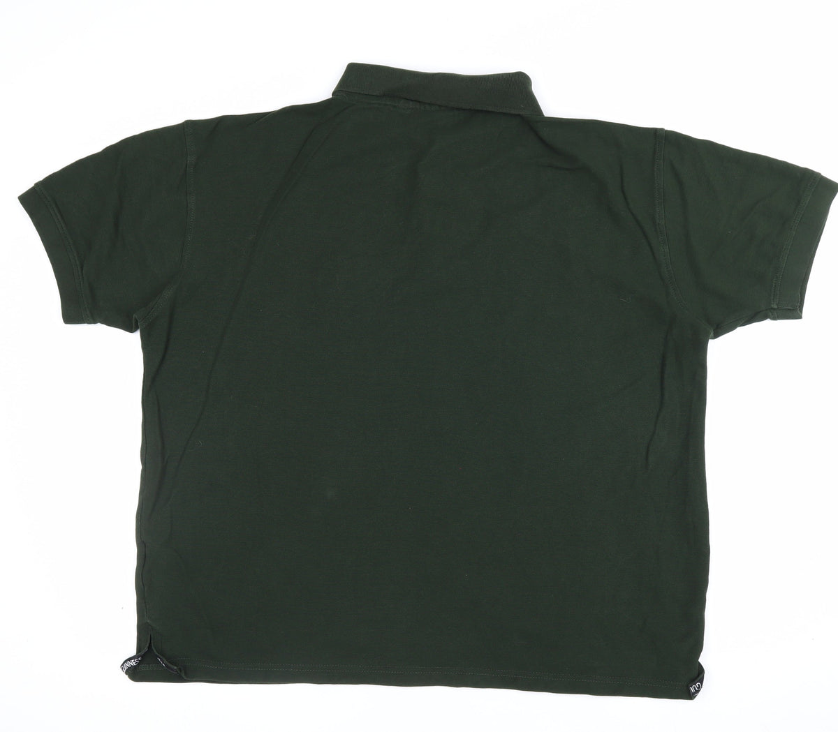 Guinness Men’s Green L Toucan Embroidered Cotton Polo Shirt