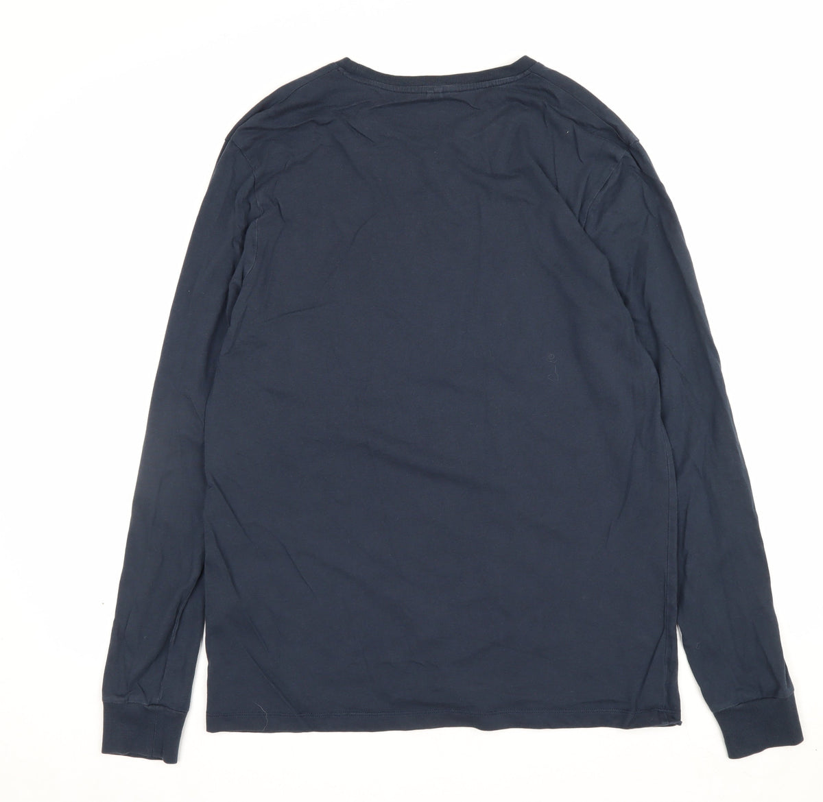 Jack Wills Men’s Navy Small Logo Long Sleeve Crew Neck T-Shirt