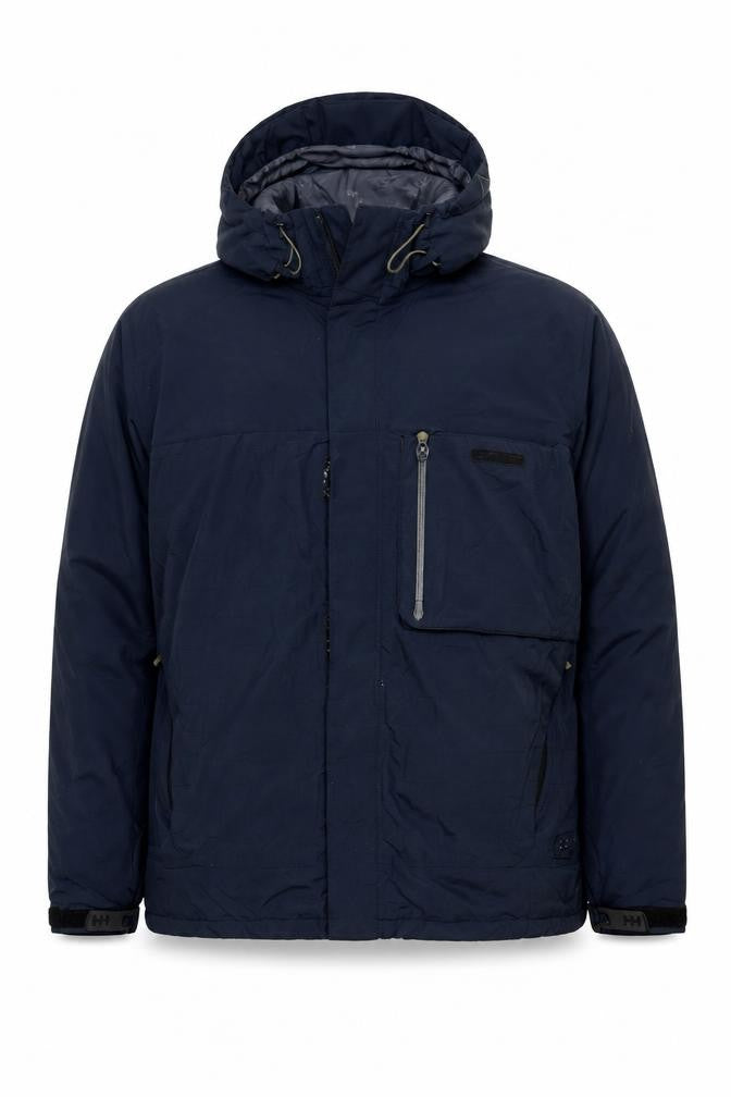 Helly Hansen Men’s Navy 2XL Hooded Ski Jacket Waterproof