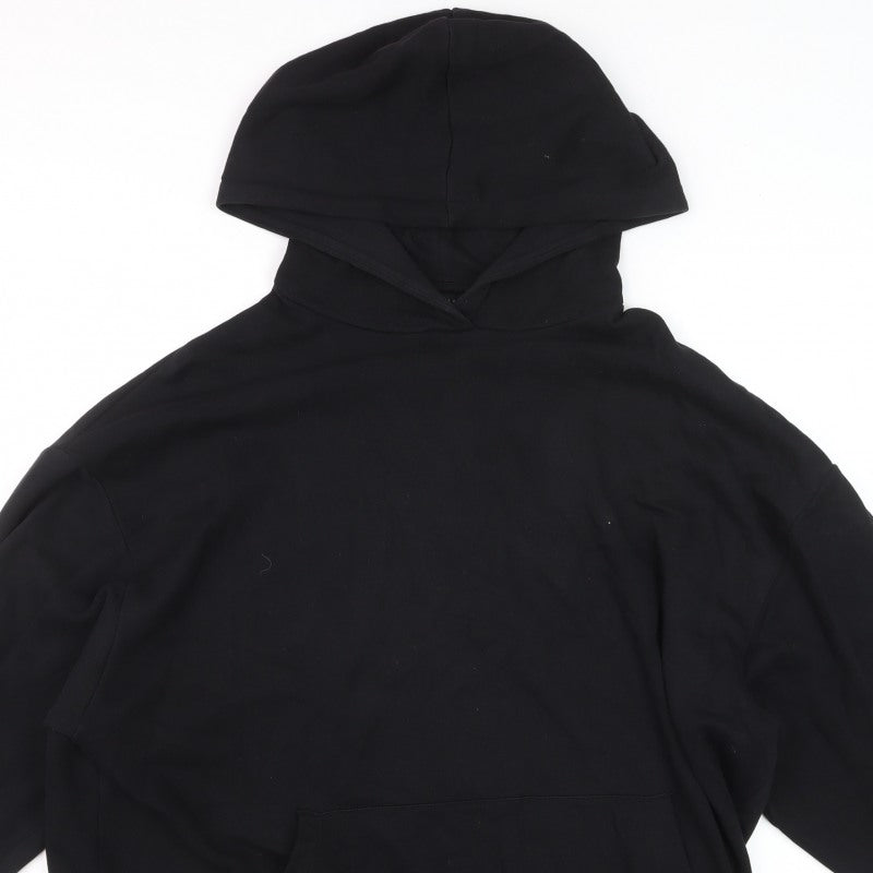 Additional view of ASOS Design Men’s Black L Pullover Graphic Print Hoodie