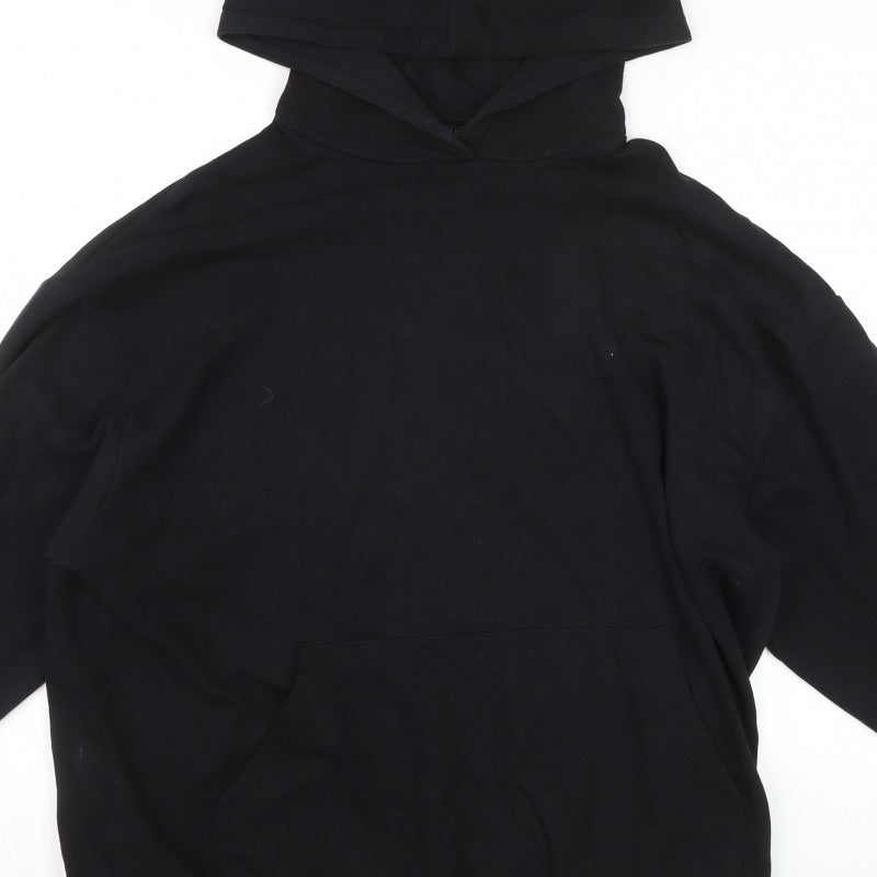 Additional view of ASOS Design Men’s Black L Pullover Graphic Print Hoodie