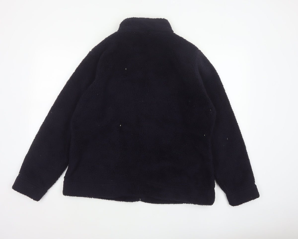 EWM Women’s Black Size 20 Fleece 1/4 Zip Collared Jacket