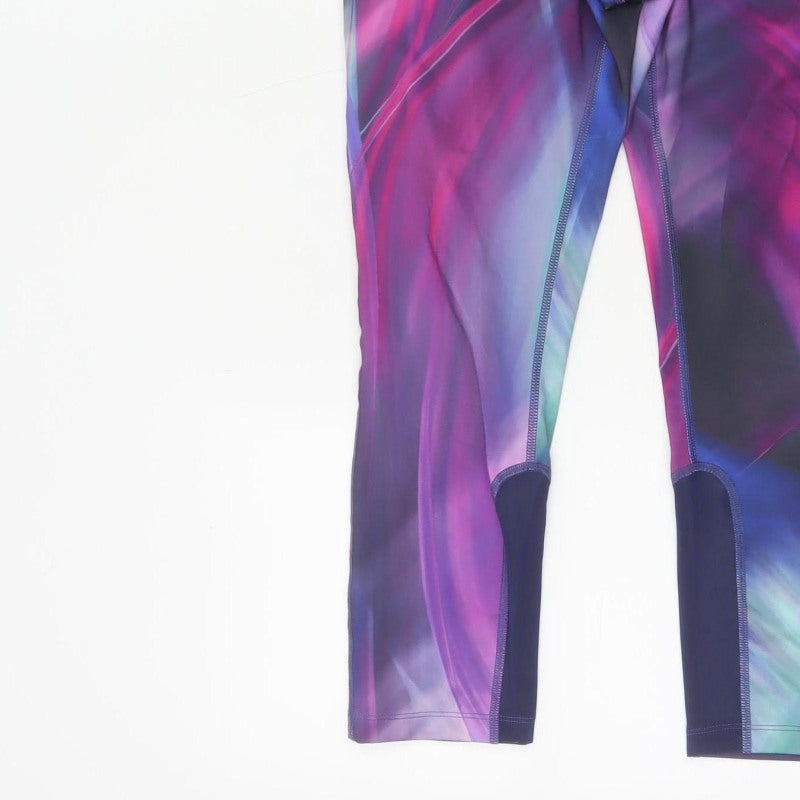 Nike Women’s Multicoloured S Dri-FIT Cropped Running Leggings
