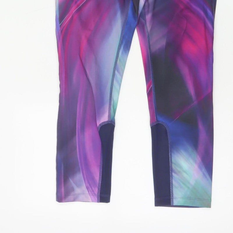 Nike Women’s Multicoloured S Dri-FIT Cropped Running Leggings