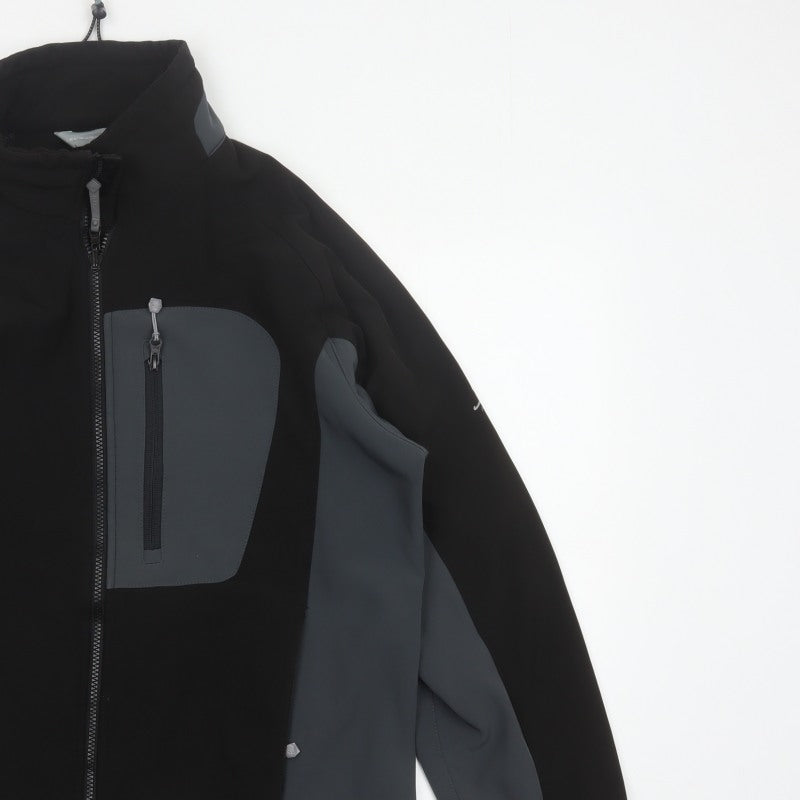 Regatta Men’s Black Grey XL Softshell Windbreaker Jacket