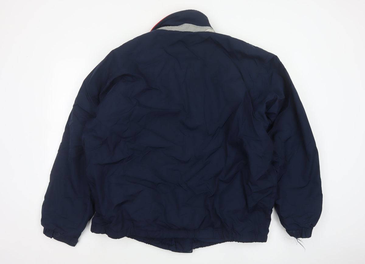 Henri Lloyd Men’s Navy XL Basic Jacket Fleece Lined Full Zip Outdoor