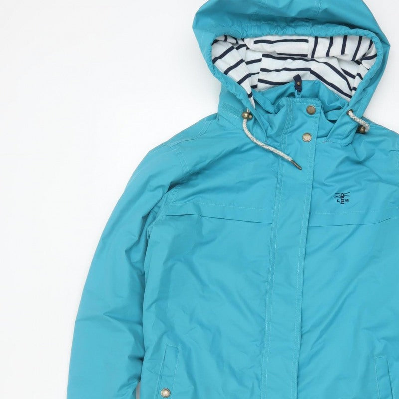 Lighthouse Women’s Blue Size 8 Waterproof Hooded Rain Jacket