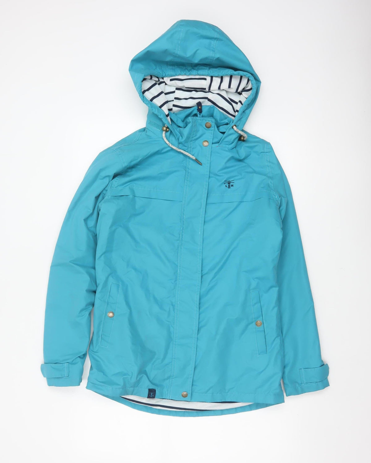 Lighthouse Women’s Blue Size 8 Waterproof Hooded Rain Jacket