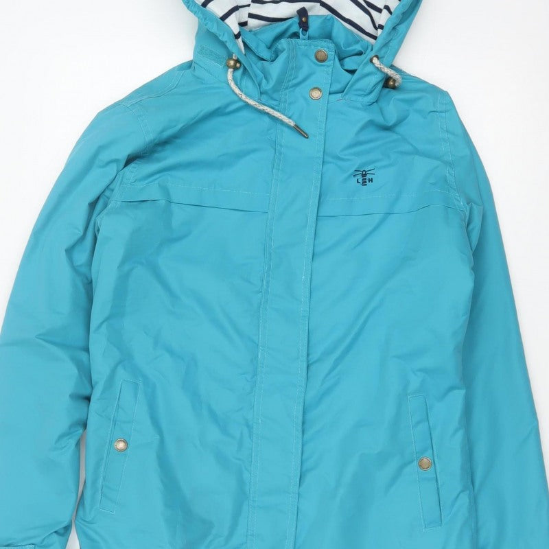 Lighthouse Women’s Blue Size 8 Waterproof Hooded Rain Jacket