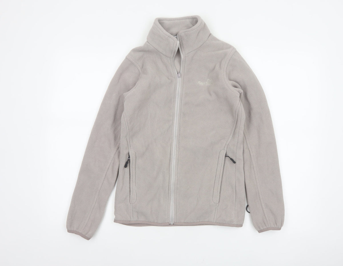 Peter Storm Women’s Beige Size 8 Fleece Full Zip Outdoor Jacket