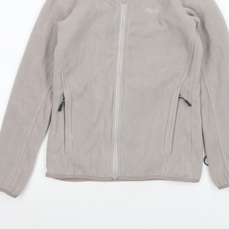 Peter Storm Women’s Beige Size 8 Fleece Full Zip Outdoor Jacket