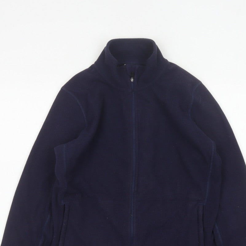 Rohan Women’s Navy S Microgrid Stowaway Full Zip Lightweight Jacket