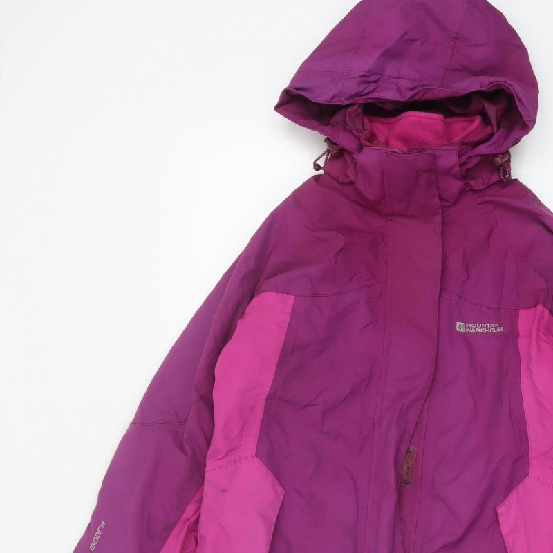 Mountain Warehouse Women’s Purple UK 8 ISOdry Hooded Ski Jacket