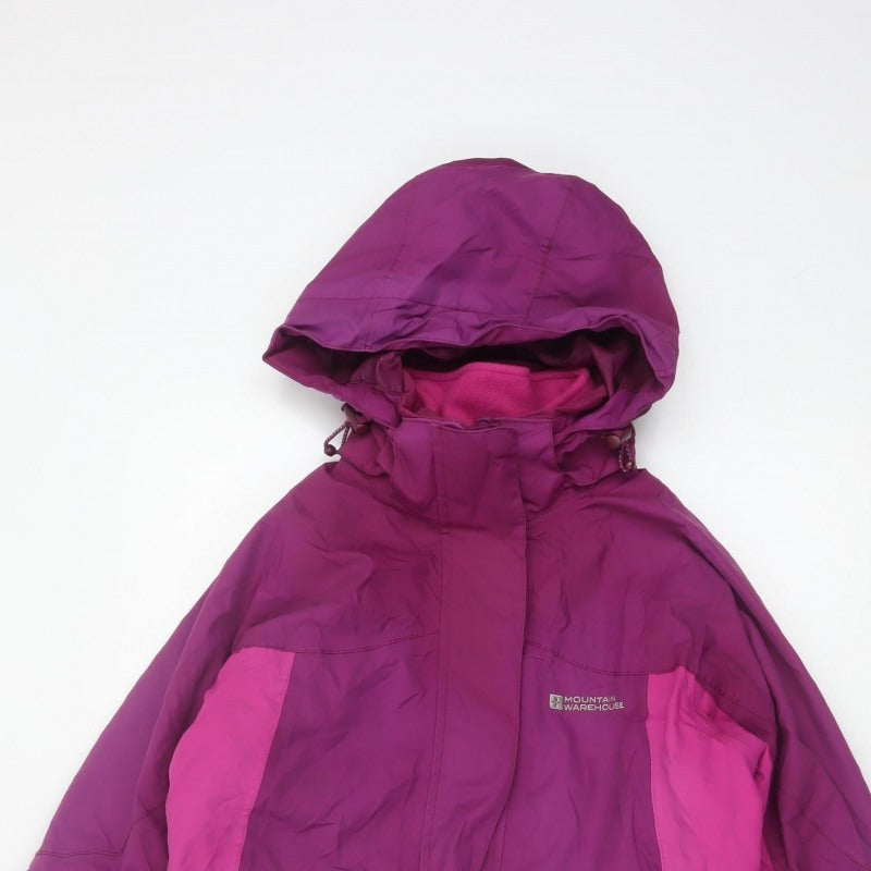 Mountain Warehouse Women’s Purple UK 8 ISOdry Hooded Ski Jacket