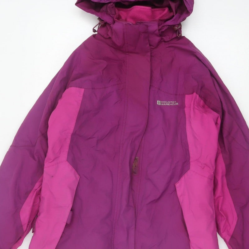 Mountain Warehouse Women’s Purple UK 8 ISOdry Hooded Ski Jacket