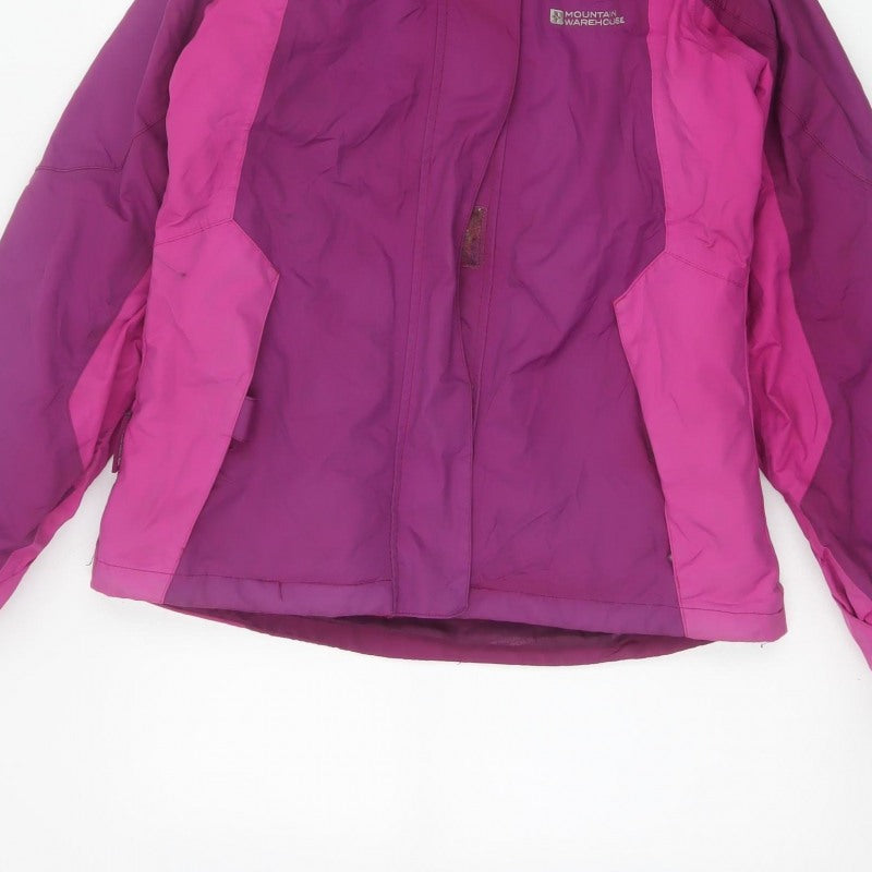 Mountain Warehouse Women’s Purple UK 8 ISOdry Hooded Ski Jacket