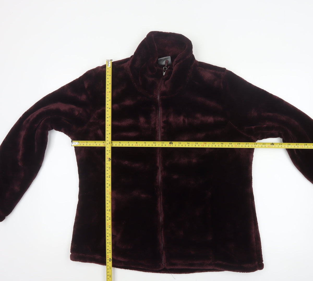 32 Degrees Heat Women’s Brown L Full Zip Thermal Fleece Jacket