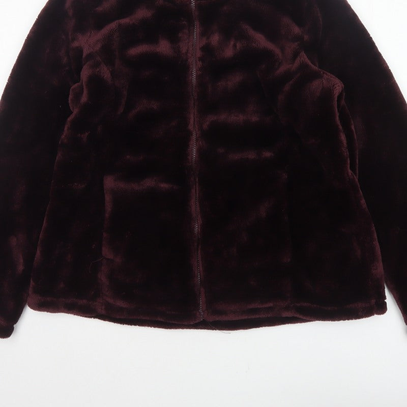 32 Degrees Heat Women’s Brown L Full Zip Thermal Fleece Jacket