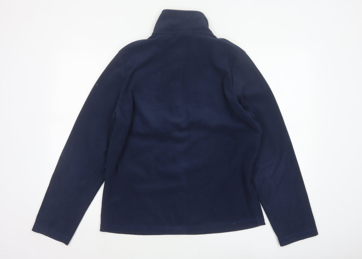 Craghoppers Men's Blue S Half Zip Fleece Sweatshirt Outdoor Hiking