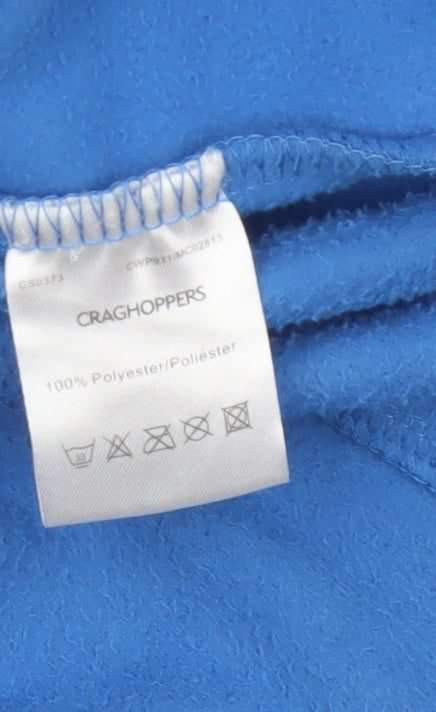 Craghoppers Women’s Blue UK 10 Fleece Full Zip Outdoor Jacket