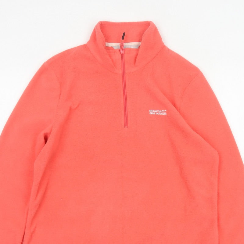 Regatta Women’s Pink UK 12 1/4 Zip Fleece Pullover Sweatshirt