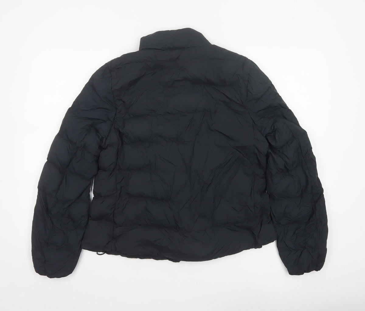 Marks and Spencer Women’s Black Size 12 Puffer Jacket Down Quilted