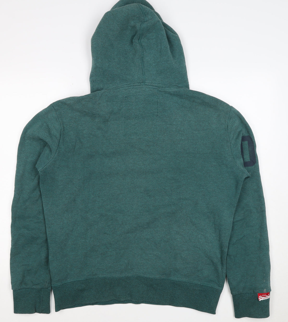 Superdry Men’s Green L Track & Field Graphic Pullover Hoodie