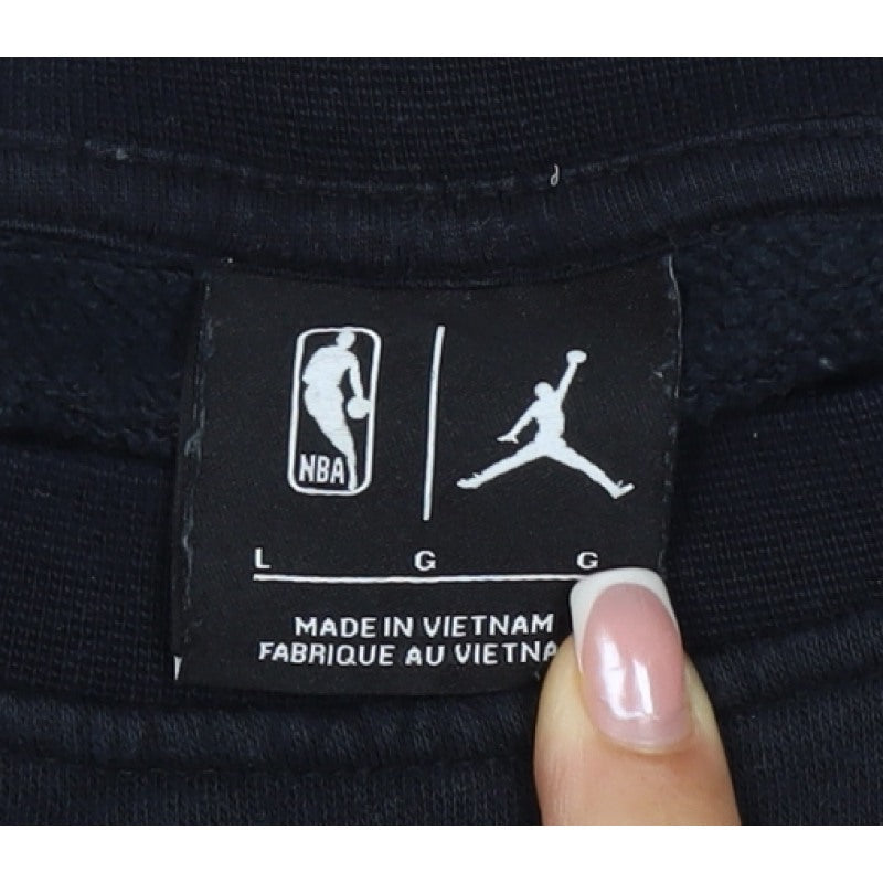 Nike Jordan NBA Chicago LaVine 8 Black L Crew Neck Sweatshirt
